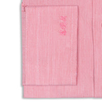 Bespoke - Red & White Hairline Striped Shirt